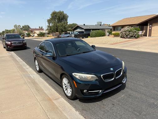 Blue 2016 BMW 228 i