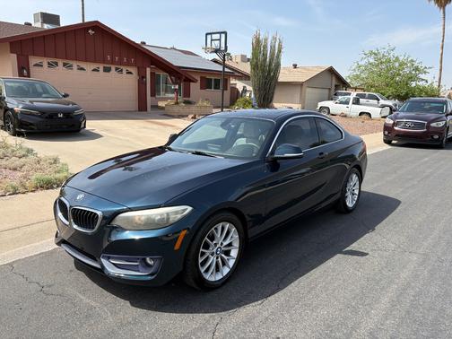 Blue 2016 BMW 228 i