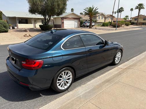Blue 2016 BMW 228 i