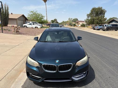 Blue 2016 BMW 228 i