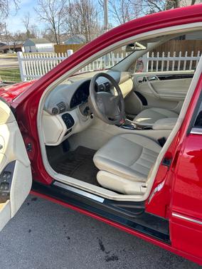 Red 2007 Mercedes-Benz C-Class C280 4MATIC