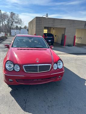 Red 2007 Mercedes-Benz C-Class C280 4MATIC