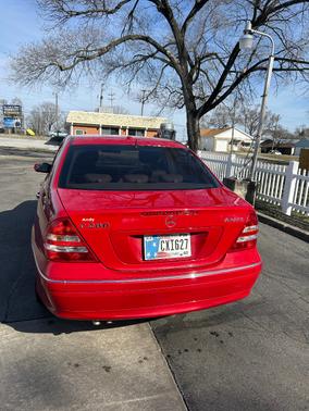 Red 2007 Mercedes-Benz C-Class C280 4MATIC