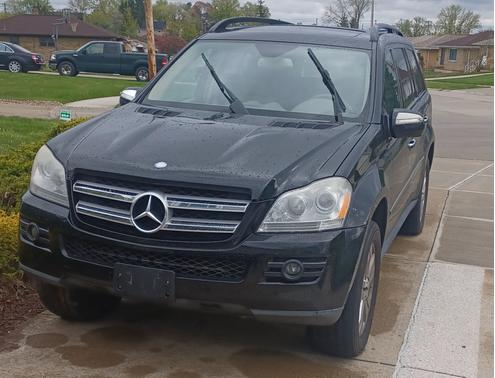 Black 2009 Mercedes-Benz GL-Class GL 450 4MATIC