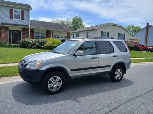 Silver 2004 Honda CR-V EX