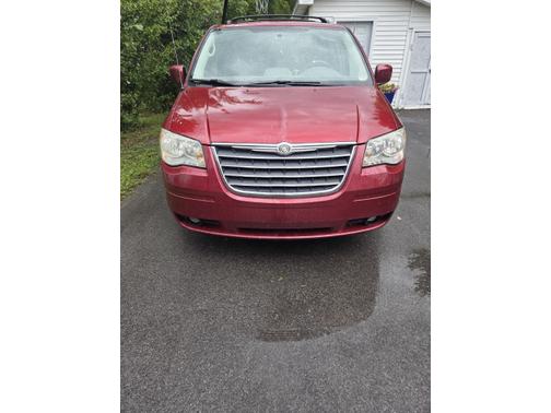 Red 2010 Chrysler Town & Country Touring