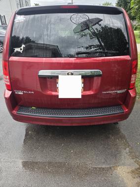 Red 2010 Chrysler Town & Country Touring