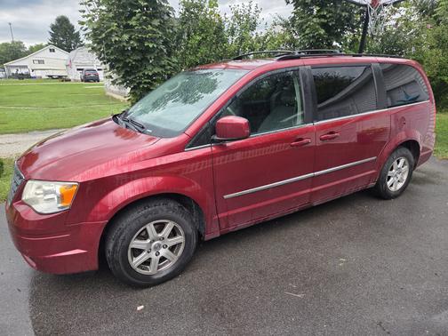 Red 2010 Chrysler Town & Country Touring