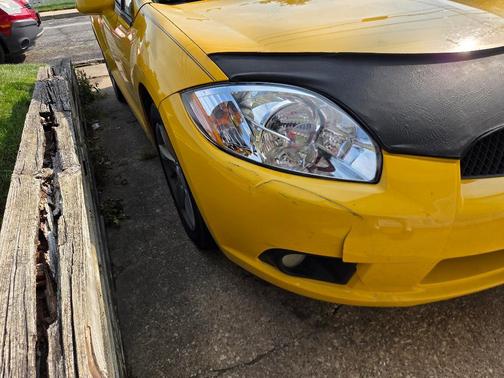 Yellow 2009 Mitsubishi Eclipse Spyder GS