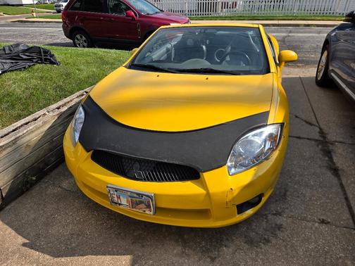 Yellow 2009 Mitsubishi Eclipse Spyder GS