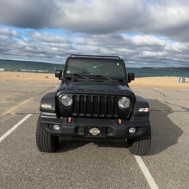 Black 2023 Jeep Wrangler Sport S
