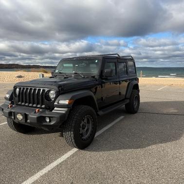 Black 2023 Jeep Wrangler Sport S