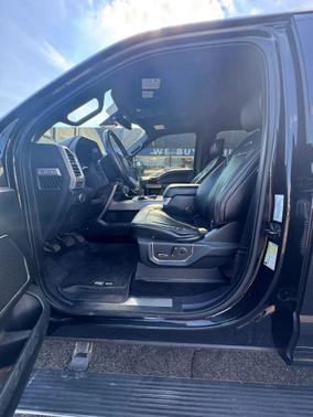 Black 2016 Ford F-150 Platinum