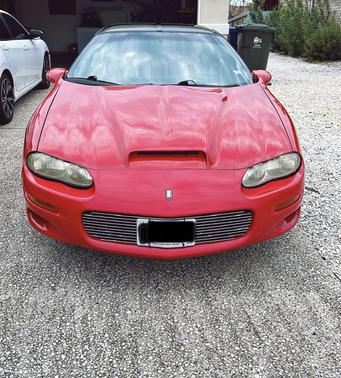 Red 2002 Chevrolet Camaro Z28