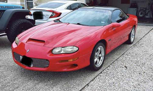 Red 2002 Chevrolet Camaro Z28