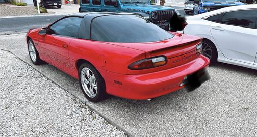 Red 2002 Chevrolet Camaro Z28