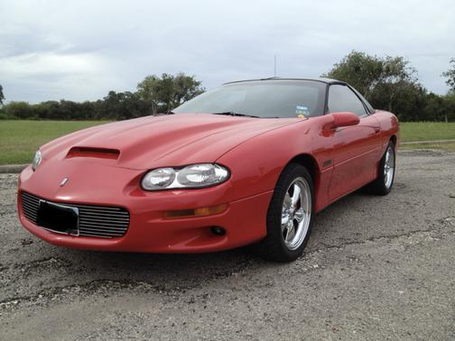 Red 2002 Chevrolet Camaro Z28