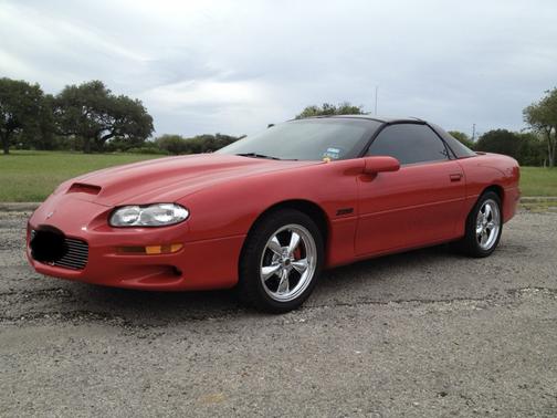Red 2002 Chevrolet Camaro Z28