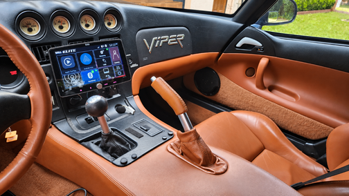 Blue 2001 Dodge Viper RT-10