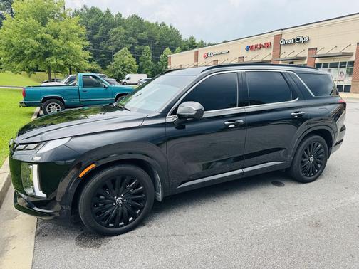 Black 2025 Hyundai PALISADE Calligraphy Night Edition