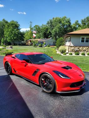 Red 2017 Chevrolet Corvette Z06