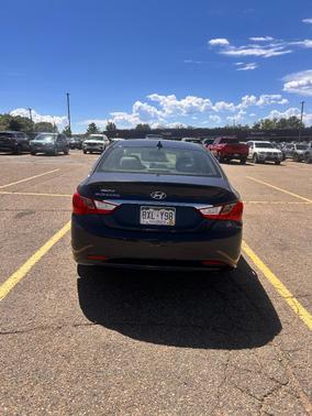 Blue 2013 Hyundai SONATA GLS