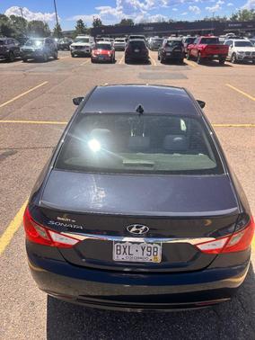 Blue 2013 Hyundai SONATA GLS
