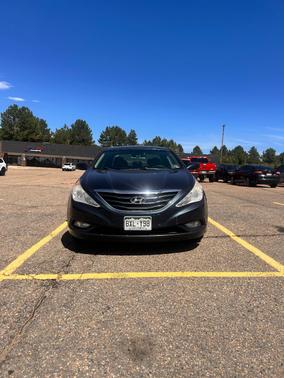 Blue 2013 Hyundai SONATA GLS
