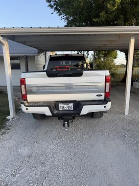 White 2020 Ford F-350 Platinum