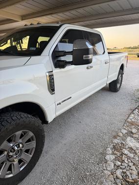 White 2020 Ford F-350 Platinum