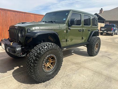 Green 2021 Jeep Wrangler Unlimited Rubicon 392