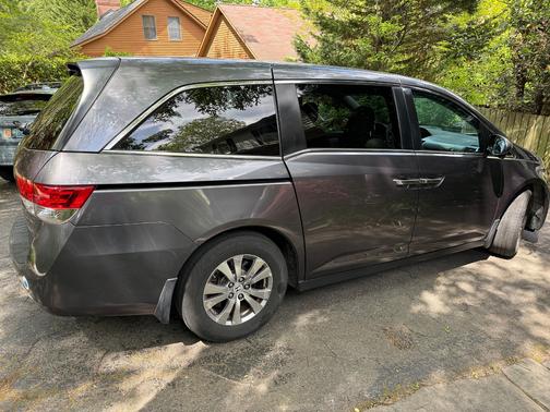 Gray 2016 Honda Odyssey EX