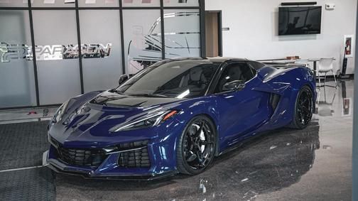 Purple 2025 Chevrolet Corvette E-Ray 3LZ