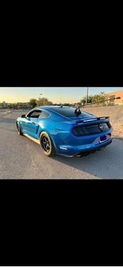 Blue 2021 Ford Mustang GT Premium