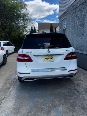 White 2014 Mercedes-Benz M-Class ML 350 4MATIC