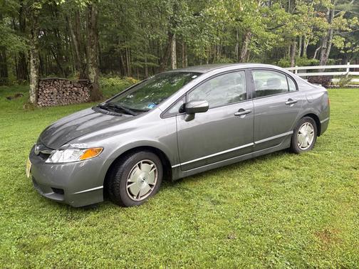 Gray 2009 Honda Civic Hybrid Base