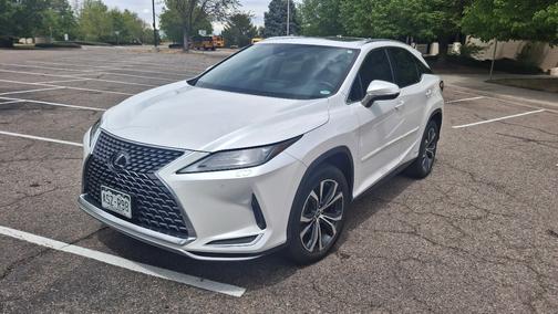 White 2022 Lexus RX 450h Base