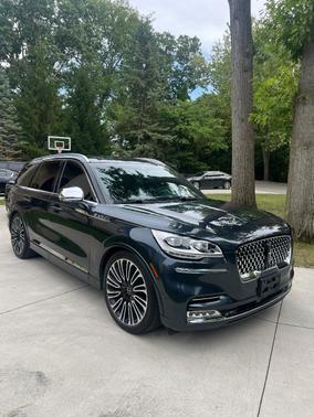 Black 2020 Lincoln Aviator Black Label AWD