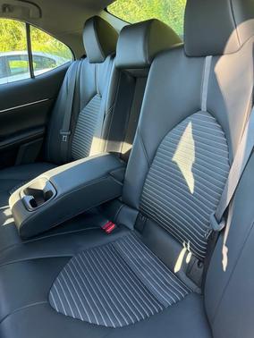Blue 2024 Toyota Camry Hybrid SE