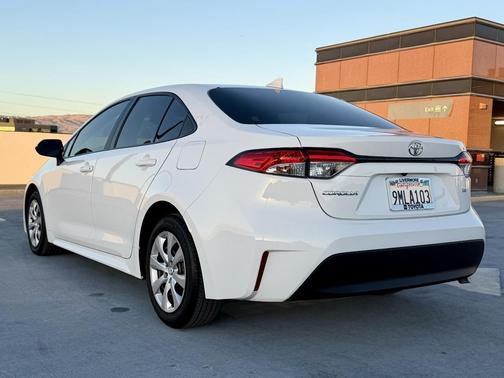 White 2024 Toyota Corolla LE