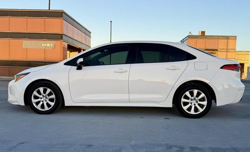 White 2024 Toyota Corolla LE