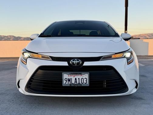 White 2024 Toyota Corolla LE