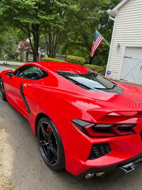 Red 2020 Chevrolet Corvette Stingray w/2LT