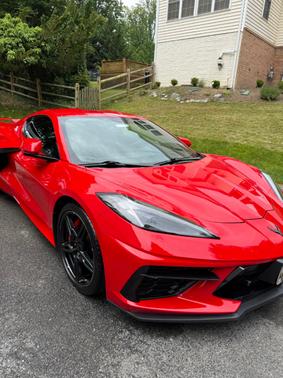Red 2020 Chevrolet Corvette Stingray w/2LT