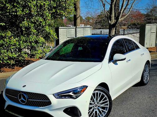White 2025 Mercedes-Benz CLA 250 Base