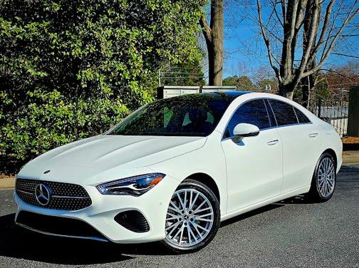 White 2025 Mercedes-Benz CLA 250 Base