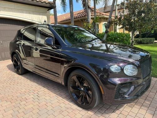 Red 2021 Bentley Bentayga V8