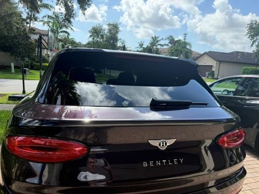 Red 2021 Bentley Bentayga V8