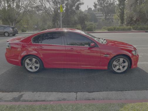 Red 2008 Pontiac G8 GT