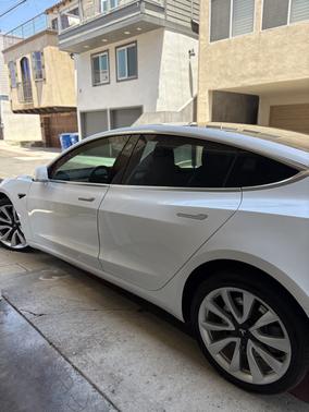 White 2018 Tesla Model 3 Long Range